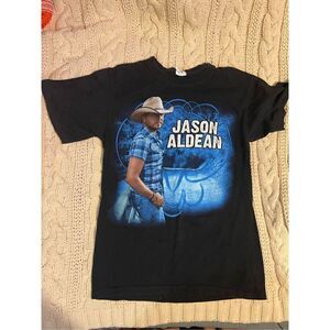 Jason Aldean 2010 Wide Open Concert Tour Tshirt Small